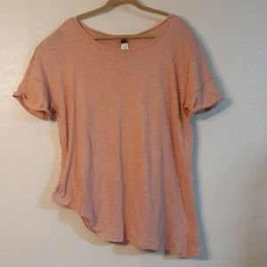 Free People WE THE FREE Asimetric shirt Size L